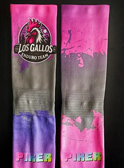 Calcetines con logo de equipo